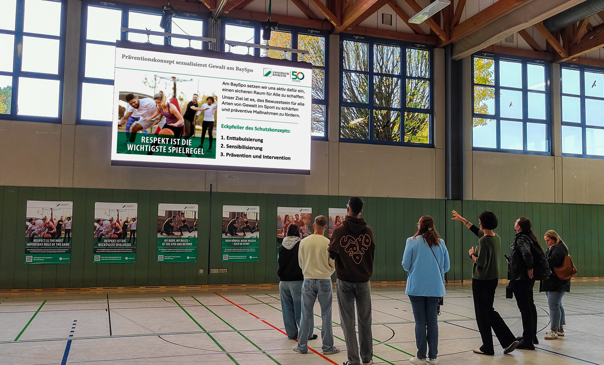 Bild Pressekonferenze Präventionskonzept