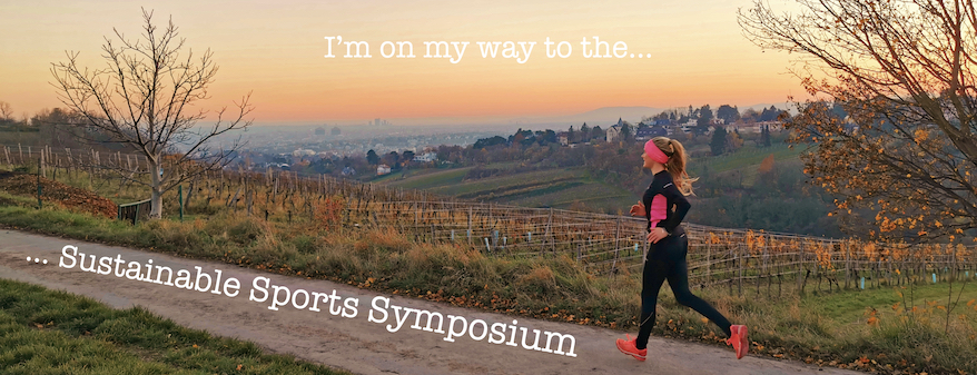 I'm on my way to the Sust. Sports Symposium